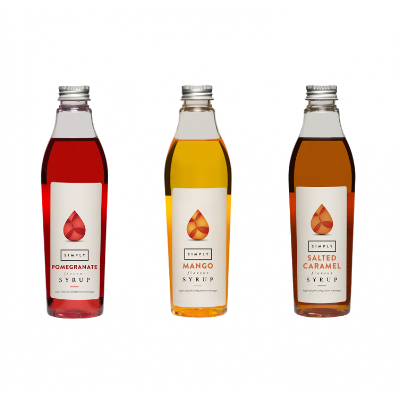 Simply Mini Retail Coffee Syrups 250ml